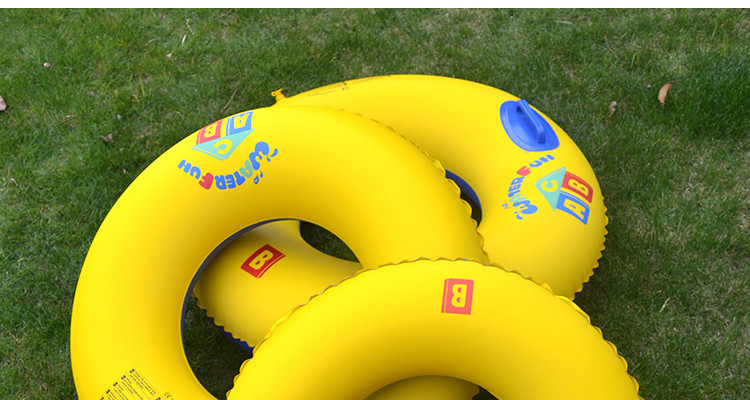 加厚ABC充气游泳圈儿童水上玩具救生圈AB  YDQ